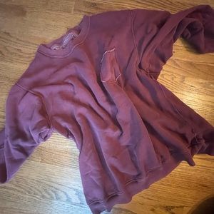 Aerie Cozy Crew Sweatshirt Sz L